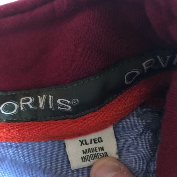 SOLD ❌ Orvis 1/4 zip pullover w/ buttons - Picture 3 of 6